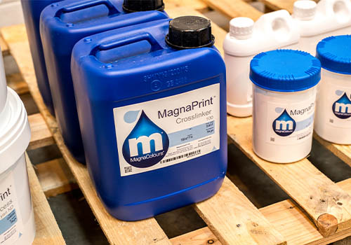 Full Colour, Sheet Fed Full colour label on chemical bottle