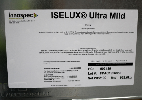 Full Colour, Sheet Fed Full colour chemical label