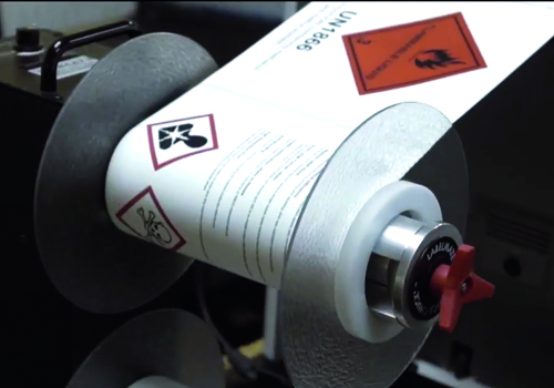 Roll-to-roll Chemical Label Roll-to-roll Chemical Label