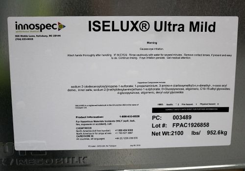 Full Colour, Sheet Fed Full colour chemical label