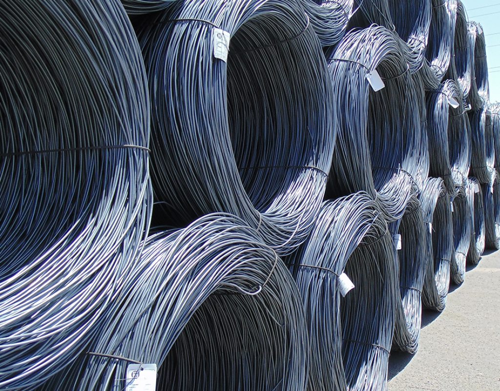 Altec Coil Large metal coil stacks with ID label