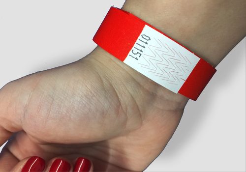Plain tyvek wristband Plain tyvek wristband