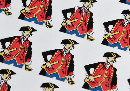 Full Colour Vinyl Decal Full colour die-cut vinyl decal