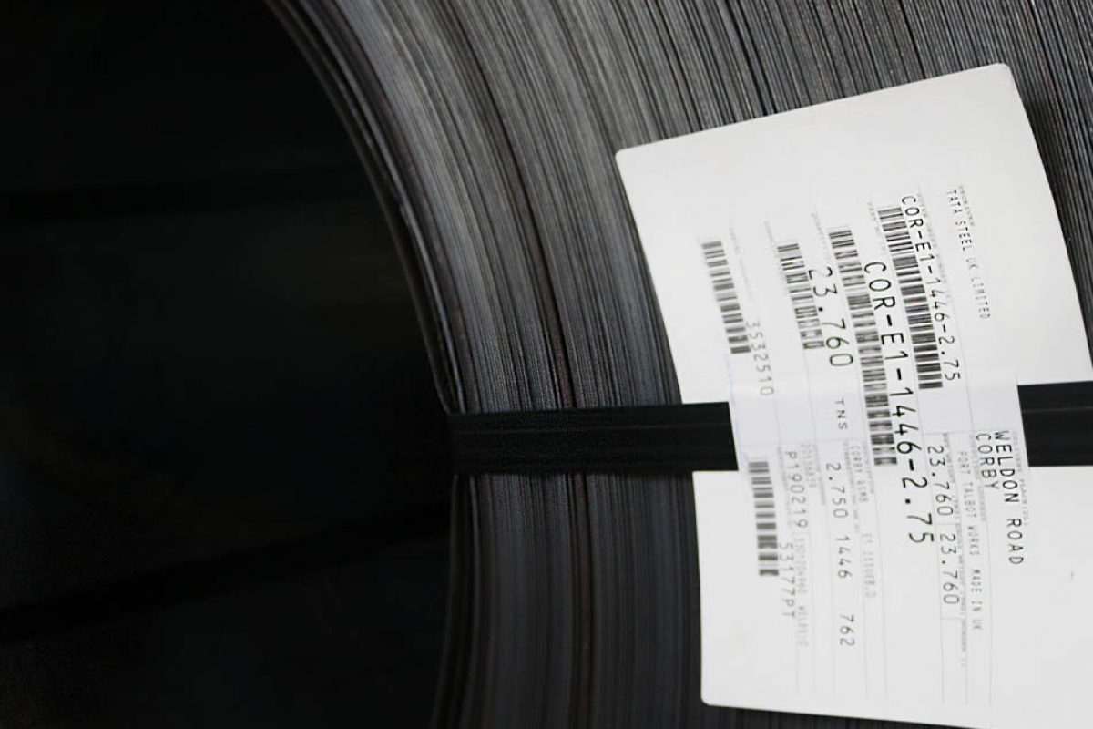 Lakhotia Brothers Flat Coil large roll of flat coil with ID tag