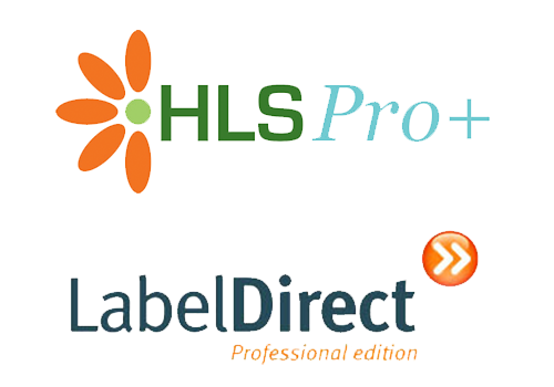 HLS Pro and Label Direct Software HLS Pro and Label Direct Software Logos
