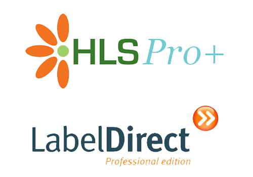 HLS Pro and Label Direct Software Logos